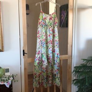 Old Navy floral maxi dress
